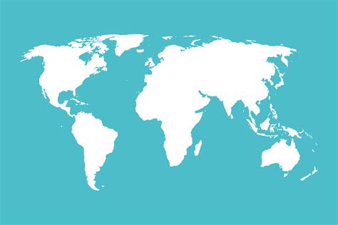 Training and Certification Options for MAP Map of the World Vector